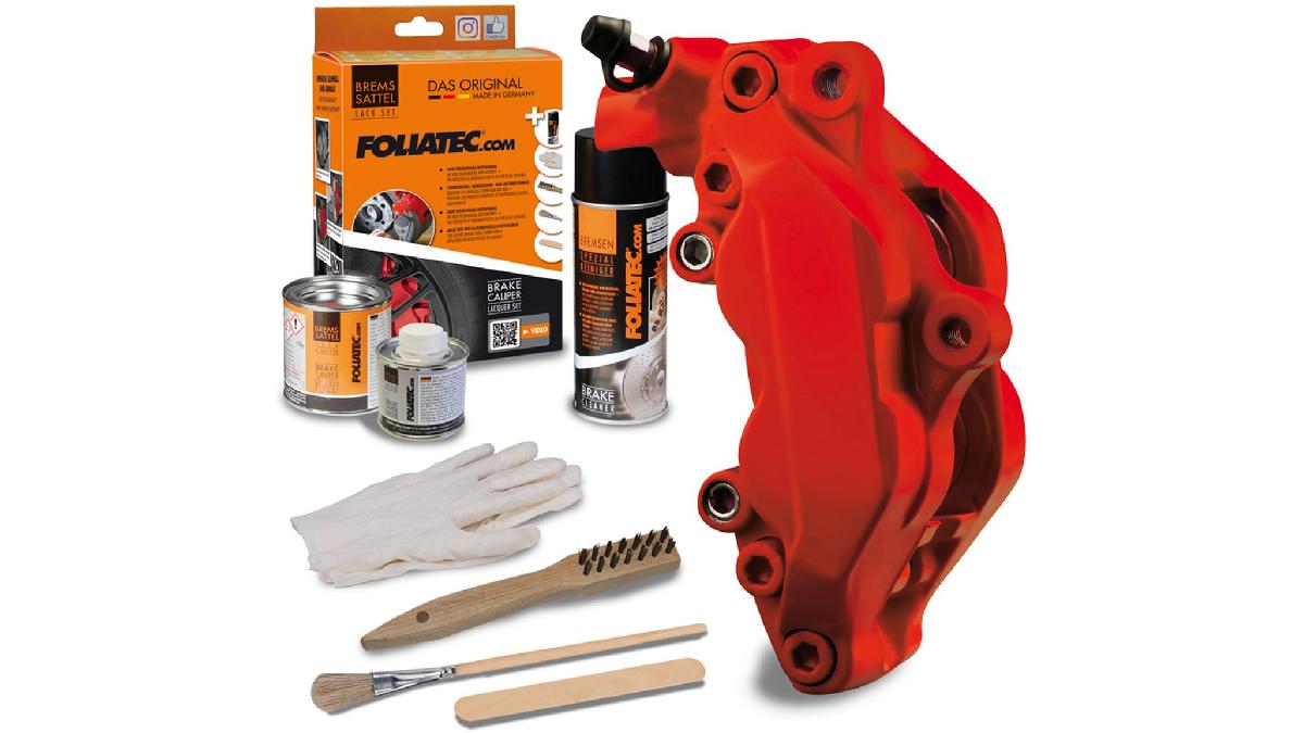 FOLIATEC+Kit+de+peinture+d%27%C3%A9trier+de+frein+couleur+rouge+mat